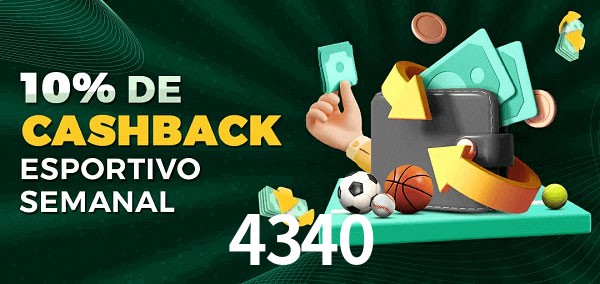 10% de bônus de cashback na 4340